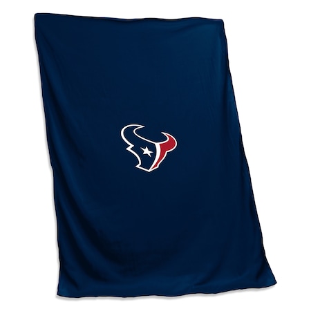 Logo Brands Houston Texans Sweatshirt Blanket 613-74